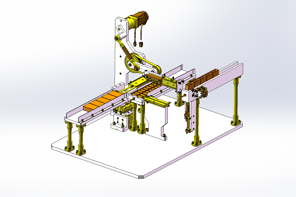 愛合發(fā)案例剖析：電動連桿轉角90°翻轉機構！
